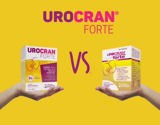 Cambios de Urocran Forte, sobres para cistitis